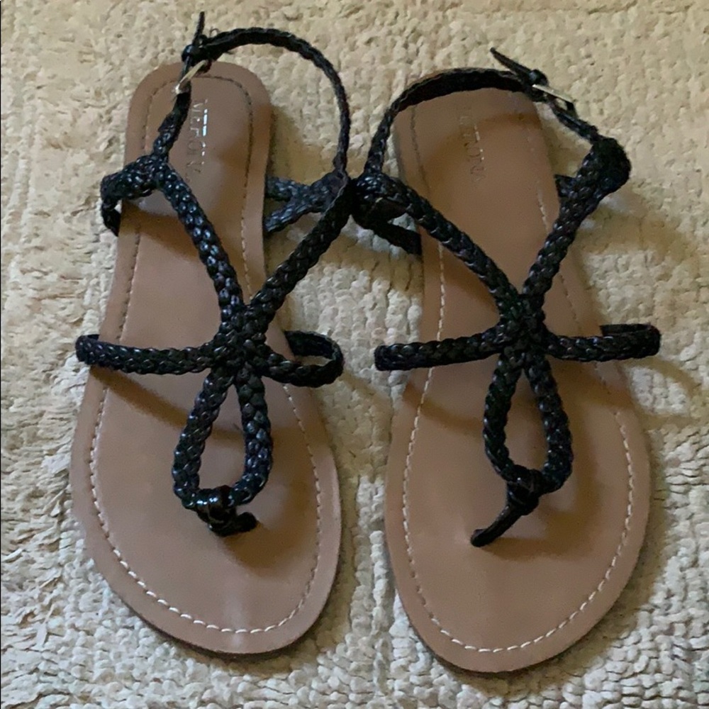 Black Sandals
